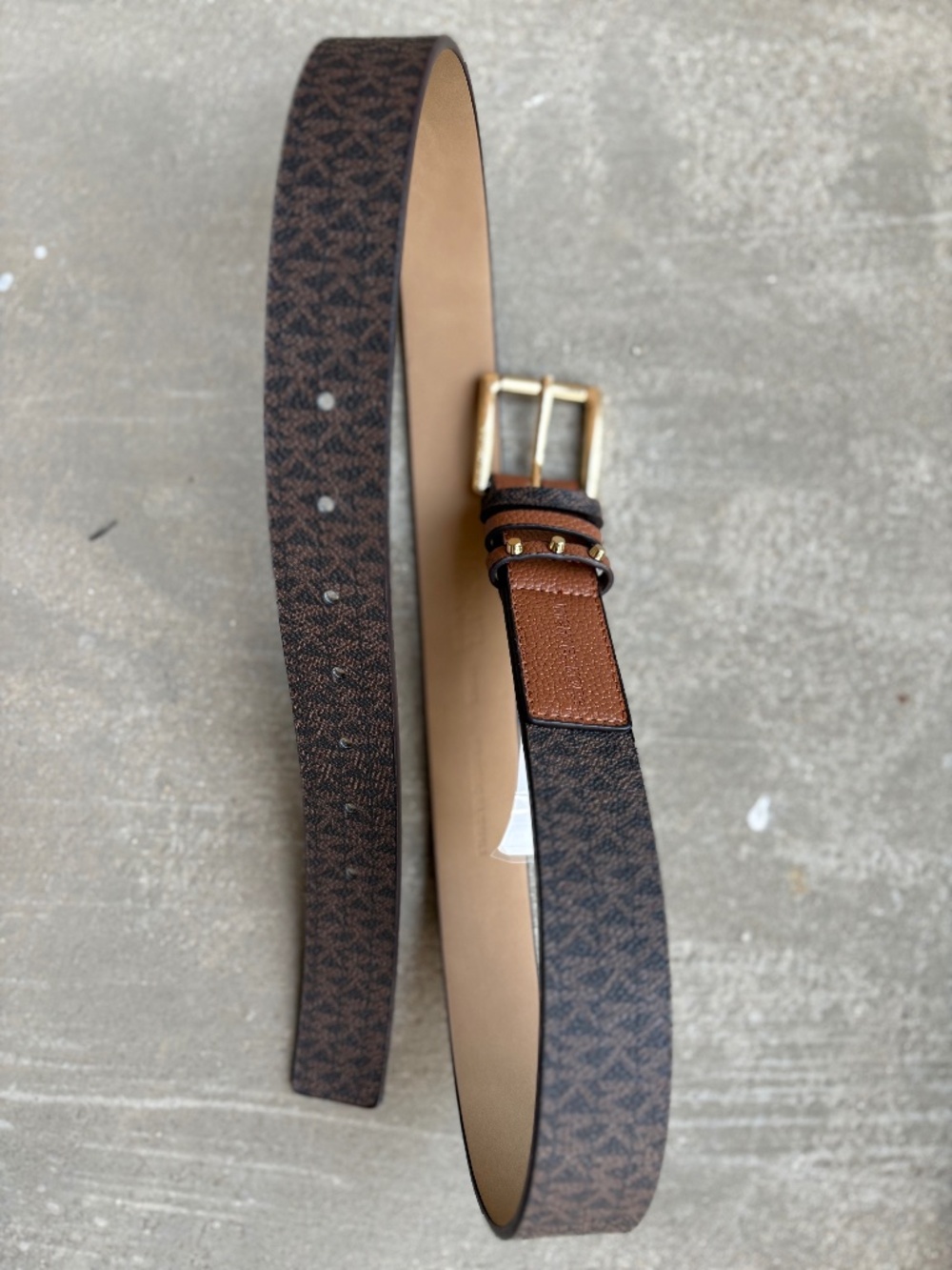 Michael Kors Classic Signature Logo Belt